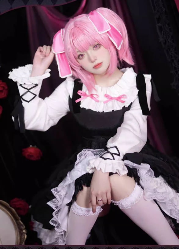 魔法少女まどかマギカ 鹿目まどか 変装 仮装 コスプレ服 コスプレ衣装