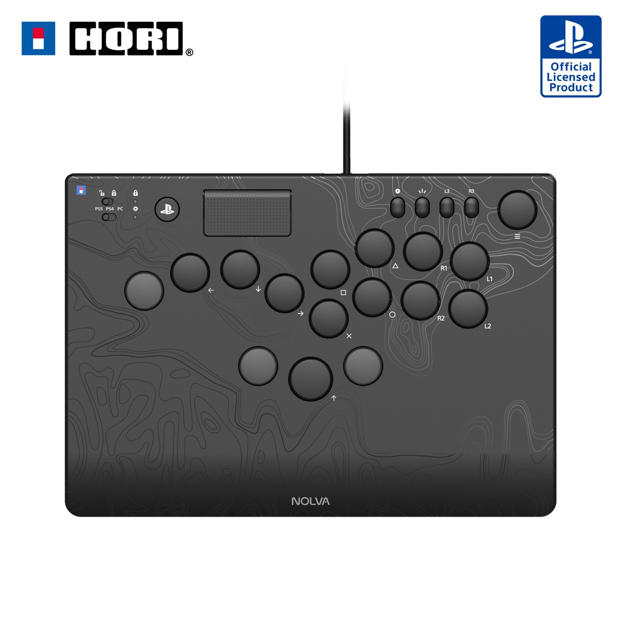 ホリ 【PS5】NOLVA Mechanical All-Button Arcade Controller for PlayStation 5 Windows PC SPF-049 NOLVA