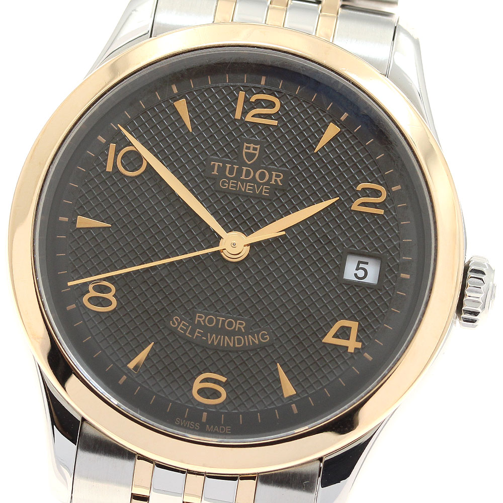 チュードル TUDOR 91451 1926 デイト 自動巻き メンズ 美品 保証書付き_922633【中古】