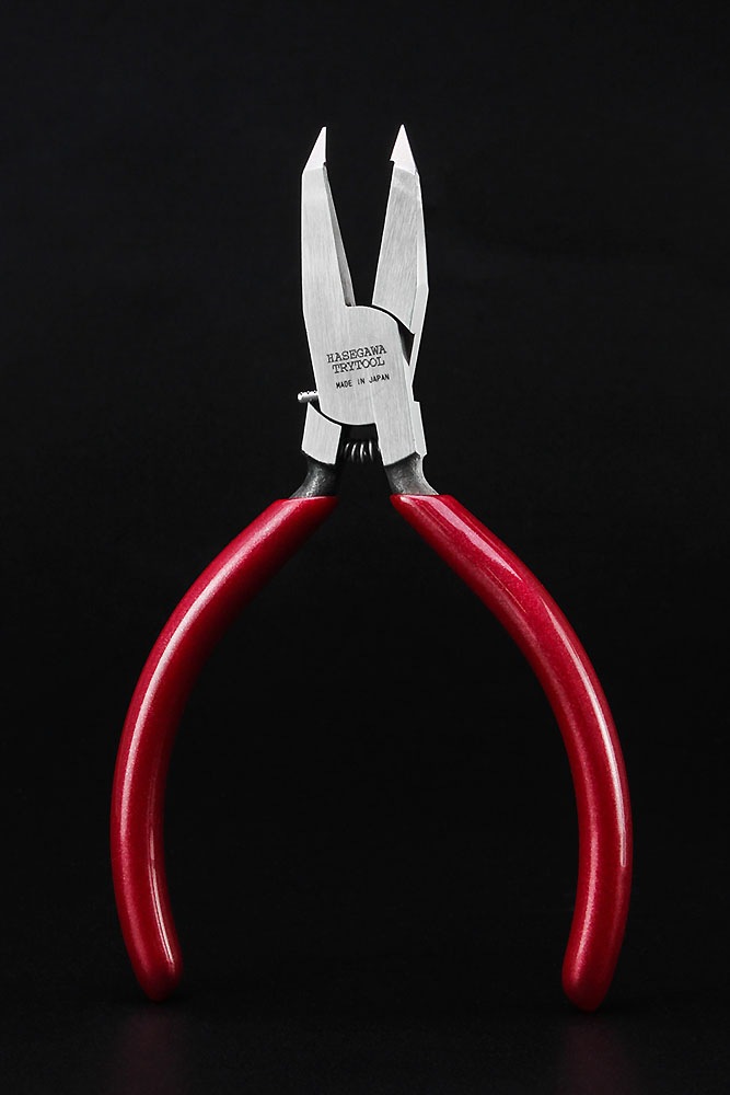 ハセガワ プラ用エッジニッパー（先細タイプ）【TT120】 工具 H TT120 プラヨウエッジニッパー サキホソ 4,858円