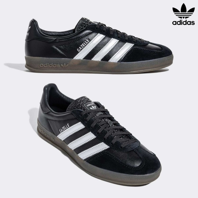 [ADIDAS] アディダス スニーカー ガゼルインドア / Gazelle Indoor BLACK