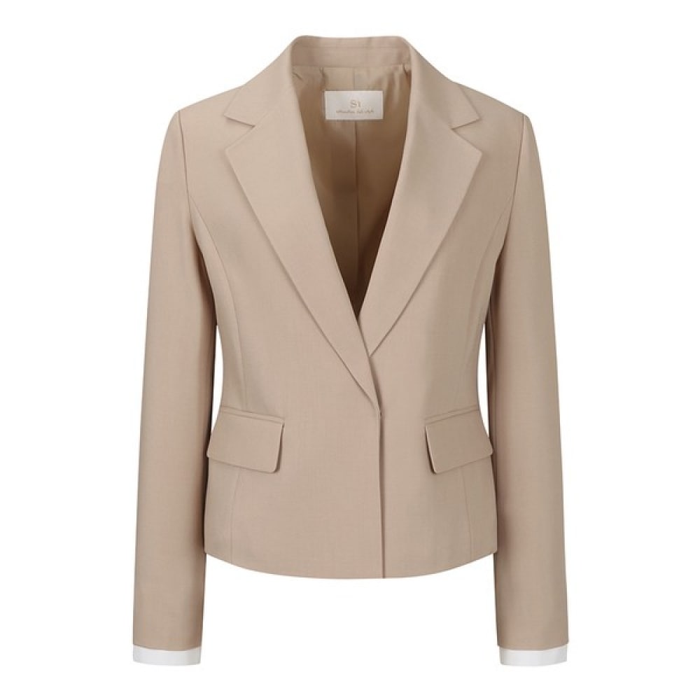 [C] シャツカフスクロップジャケット（SIJAD1141）