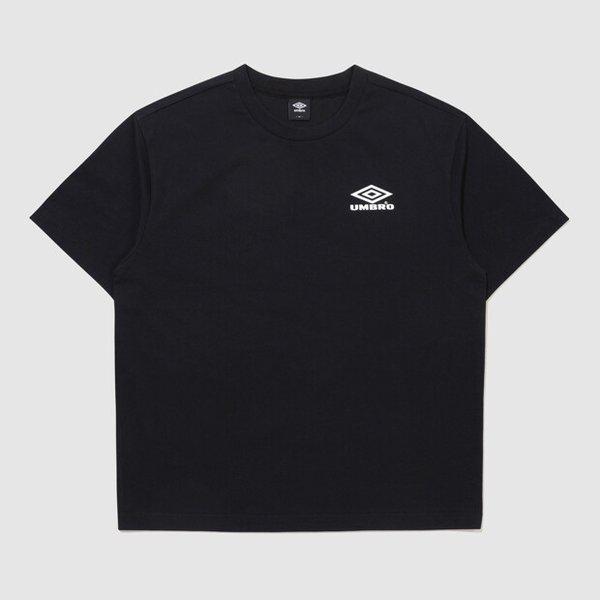 HBLブリットカジュアルオンブレ半袖Tシャツ BLACK UR121CRS23 BLK0