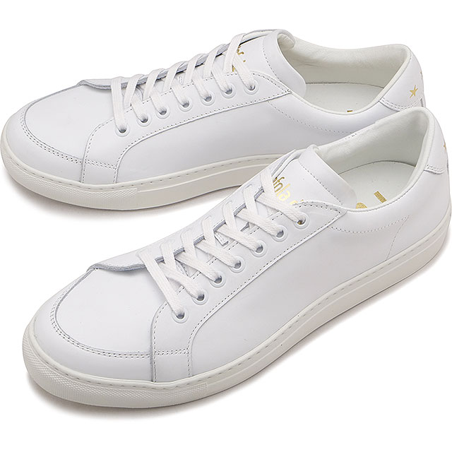 パントフォラドーロ Pantofola d’Oro メンズ コートスニーカー [PDO-TSL20_WHT] TSL20 靴 外羽根タイプ イタリア製 THREESTAR WHT