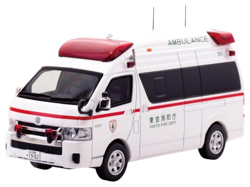 CARNEL 1/43 トヨタ ハイメディック 2022 東京消防庁高規格救急車 完成品 CN432206