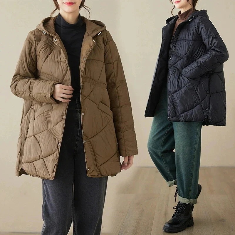 綿服保温単列ボタンのデザイン感が小さい綿服コートダウンジャケットパーカー綿服