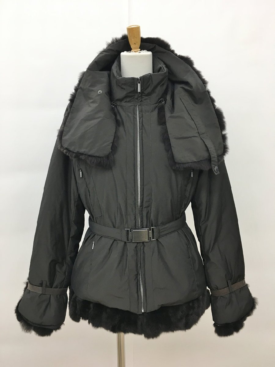 ウィークエンド マックスマーラ Weekend Max Mara ダウンジャケット 42 ベルト ファー取り外し可 2407WR010
