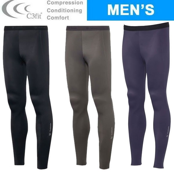 C3fit シースリーフィット コンプレッションロングタイツ メンズ GC04351