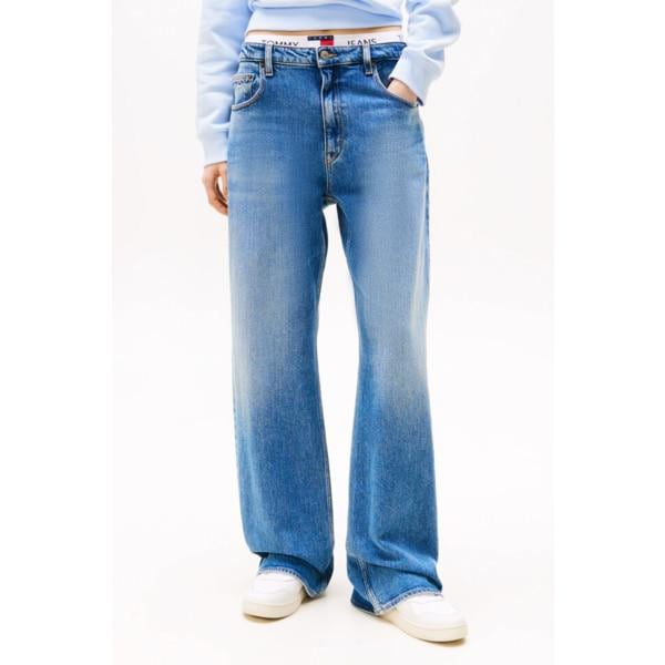 女性 ミア リラックス ストレート デニム パンツ T32G0NEW20TWT1 TOMMY JEANS
