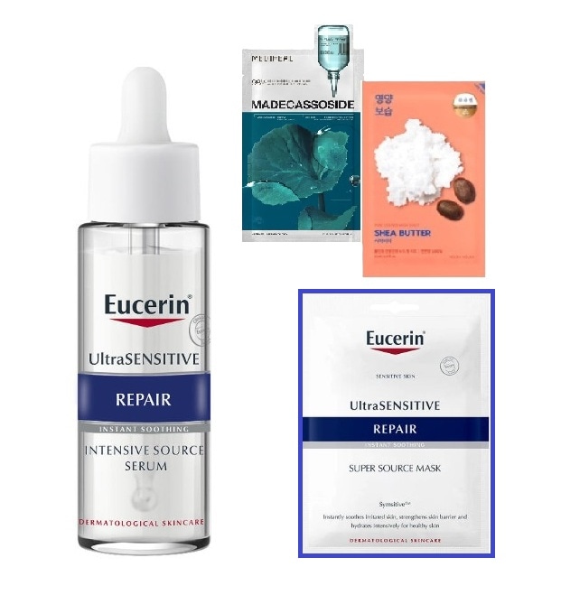 NEWウルトラセンシティブ リペア インテンシブ スルス セラム 30ml+センシティブ マスク1枚+2マスク