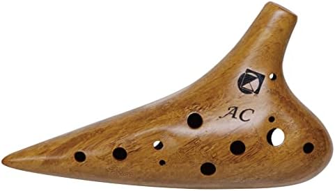 キクタニ 12穴 竹材 オカリナ 木製 アルトC ポーチ付き KOC-AC 木 BAMBOO