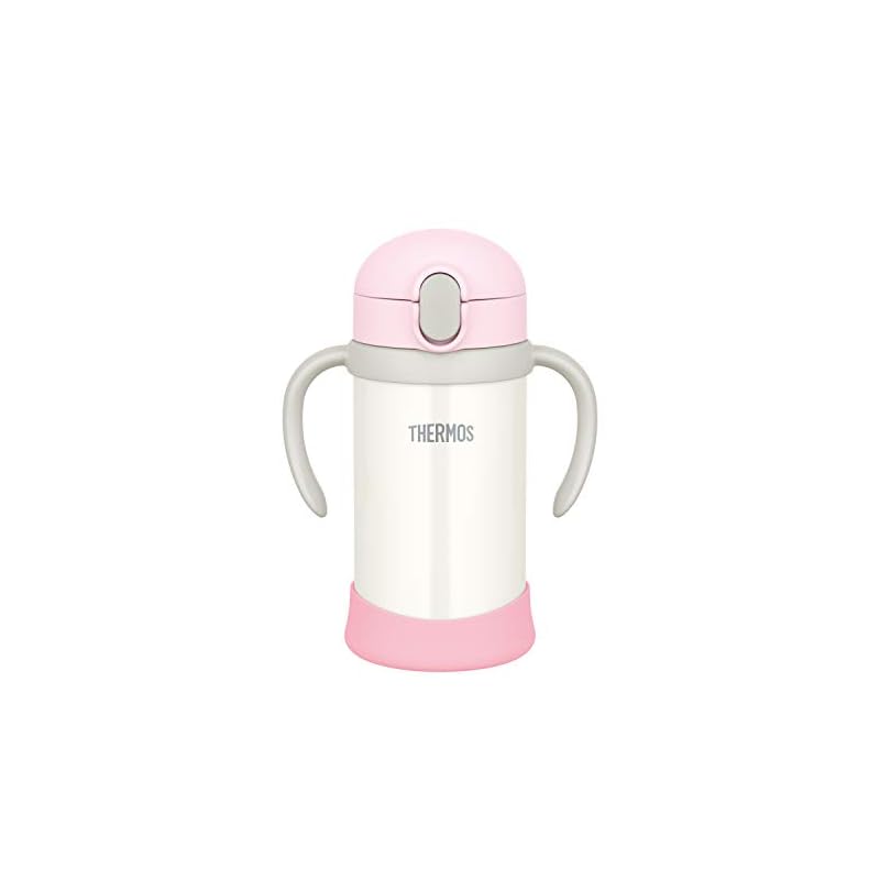 【即日発送】サーモス(THERMOS) まほうびんのベビーストローマグ FJL-350 ピンクホワイト (PKW) 350ml
