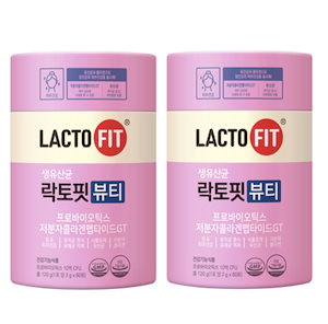 [BEST] 鍾根堂 LACTO FIT ラクトフィット 生乳酸菌 ビューティー 2g x 120包 ( 2BOX ) lactofit