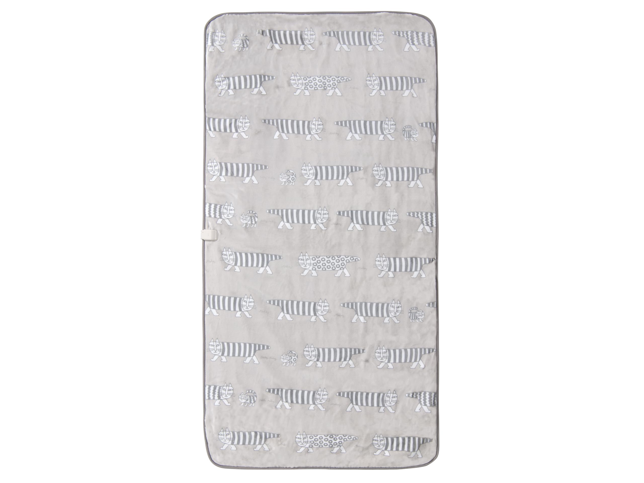 コイズミ 電気毛布 敷毛布 リサ・ラーソン マイキー柄 丸洗い可 200×100cm KDS-L119