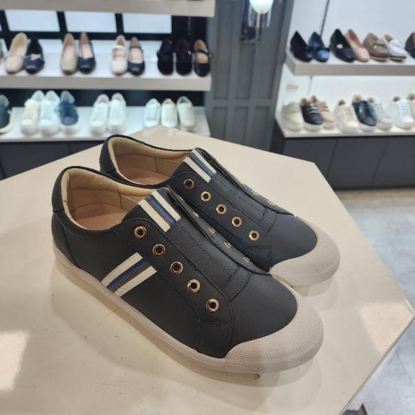 HC10 婦人船ウェビングスニーカーグレー LCWS83U51418 (41560127)