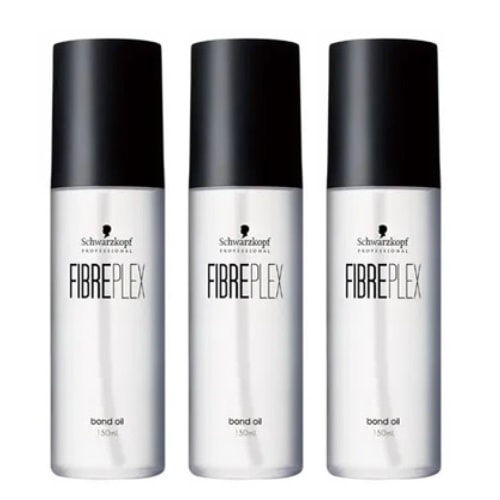 【3本セット】ファイバープレックス ボンドオイル 150ml ヘアオイル 洗い流さないトリートメント シュワルツコフ プロフェッショナル