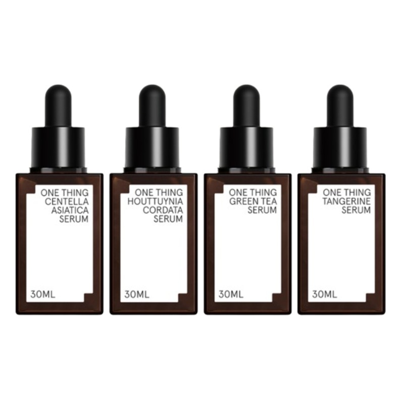 高濃縮 セラム 30ml 4種 (ツボクサ +ドクダミ+ 済州みかん +グリーンティー) 6,045円