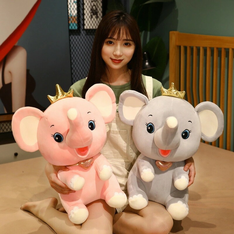 80cm ぬいぐるみ 全2カラー かわいい ゾウ ぞう 抱き枕 クッション インテリア 動物 象 elephant エレファント 可愛い 彼女に ふわふわで癒される 柔らか 心地いい プレゼント ギフ
