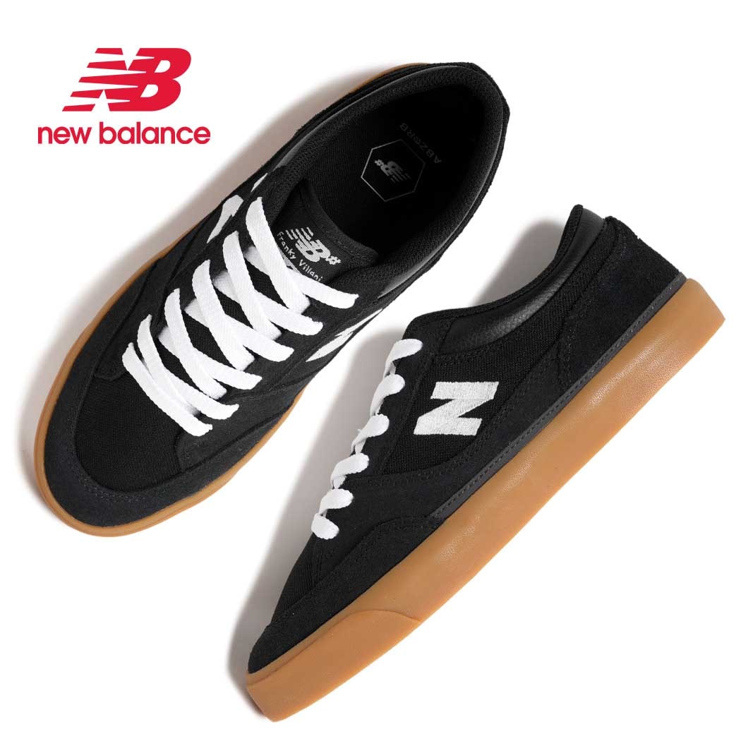 NEW BALANCE NUMERIC ニューバランス ヌメリック 417 スニーカー UN417BGC BLACK GUM ( ブラック 黒 ガムソール SKATE スケート ローテク メンズ )
