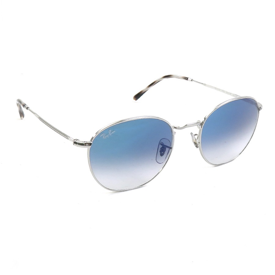 レイバン Ray-Ban サングラス メタル シルバー×ブルー メンズ 56273a