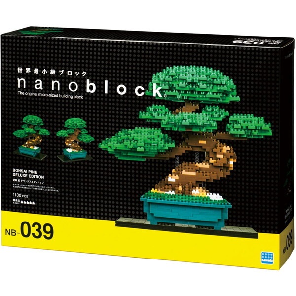 ナノブロック 盆栽 松 デラックスエディション NB-039 5,270円
