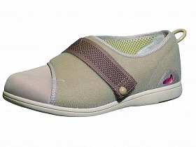 介護靴 パステル405 ベージ 26.0
