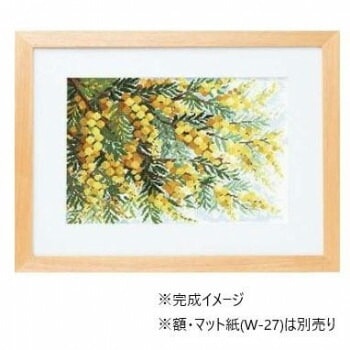 オリムパス ししゅうキット　フレーム　ミモザの咲く丘 7178