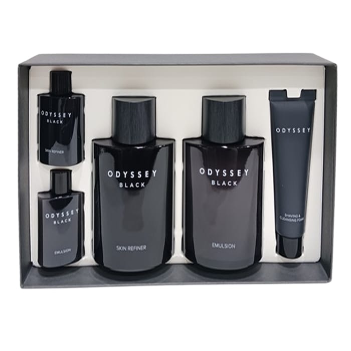 【リニューアル】ブラックスペシャル2種セット/リファイナー130ml +エマルジョン130ml/男性スキンケア/男性用基礎化粧品セット