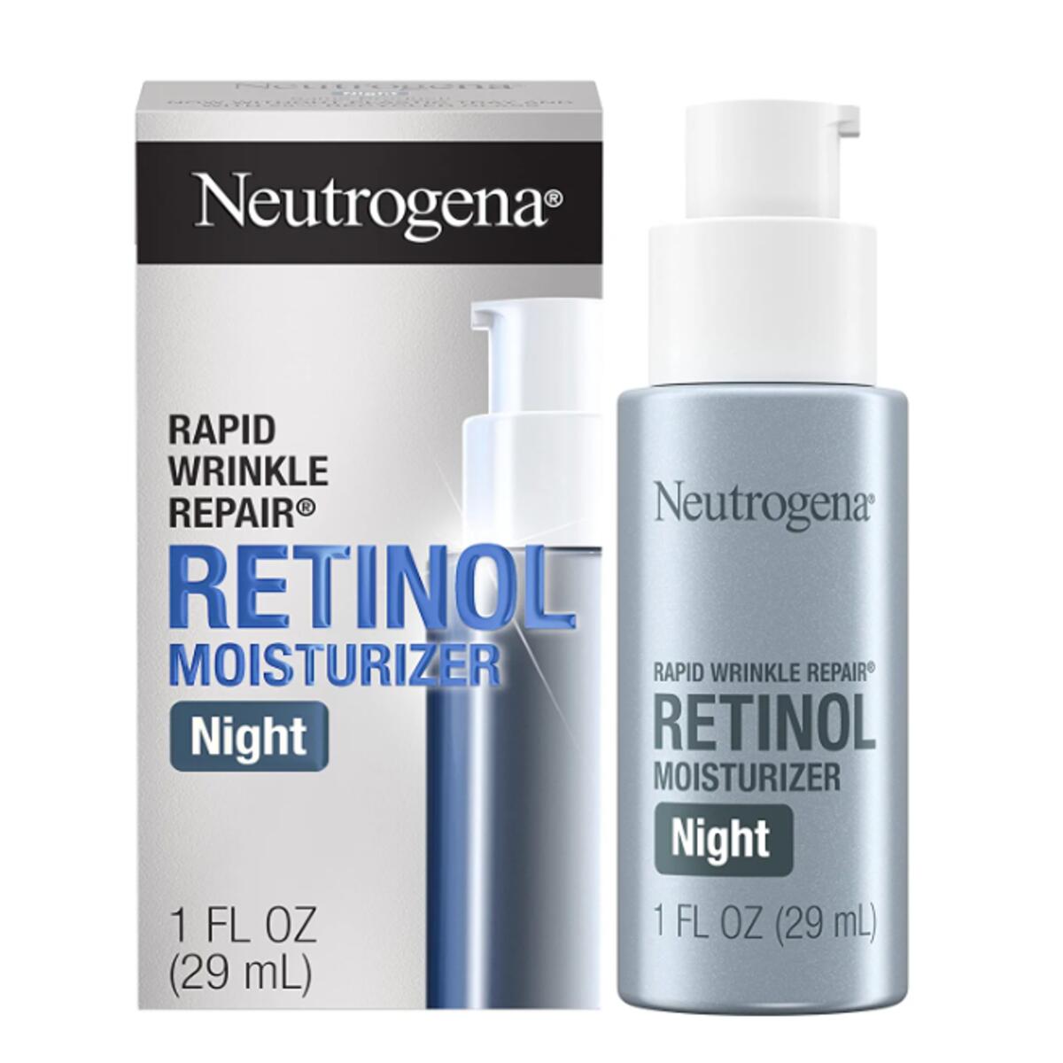 【エクスプレス便】ニュートロジーナ　ラピッドリンクルリペア　ナイトクリーム モイスチャライザー　29ml Retinol Night Face Moisturizer 1oz