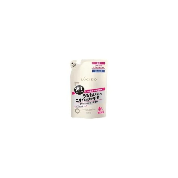 【10個セット】ルシード 薬用デオドラントボディウォッシュ うるおいタイプ つめかえ用 380ml [ルシード LUCIDO]