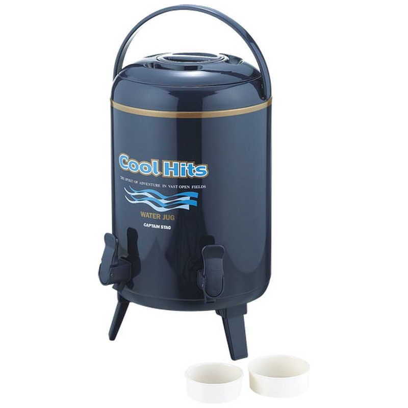 キャプテンスタッグ　アウトドア用品 クールヒッツ ツインコックウォータージャグ 10L ネイビー　M5034 7,792円