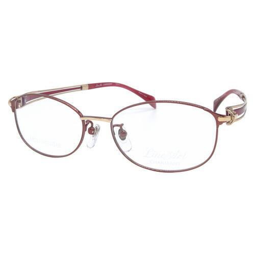 メガネ XL1600 col.RE 51mm レンズセット 鯖江 日本製 伊達メガネ/単焦点/累進レンズ 度付き対応 遠近両用