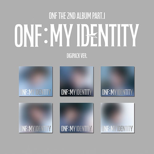 【セット/アルバム6種】 ONF - ONF:MY IDENTITY (DIGIPACK Ver.)