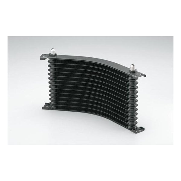 ラウンドオイルクーラーコア ブラック 13ROW #6 007-1050B