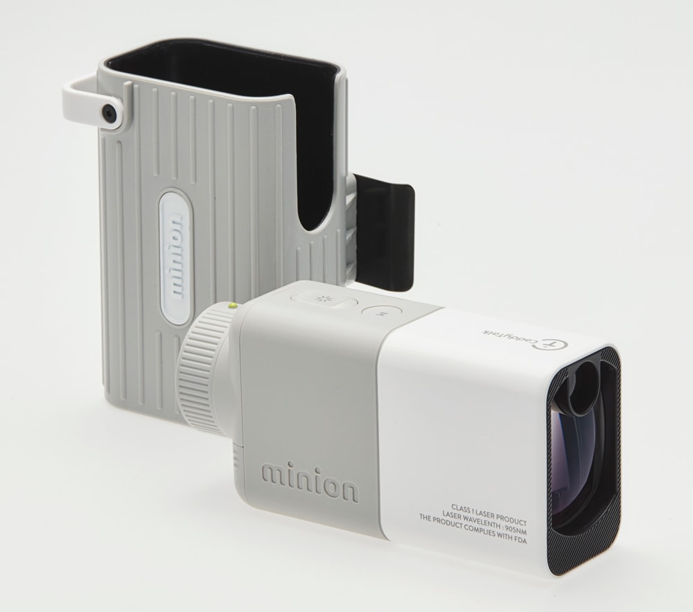 CaddyTalk CT-0403 キャディトーク 距離測定器 ミニオン(ホワイト×グレー) CT0403GOLFZON