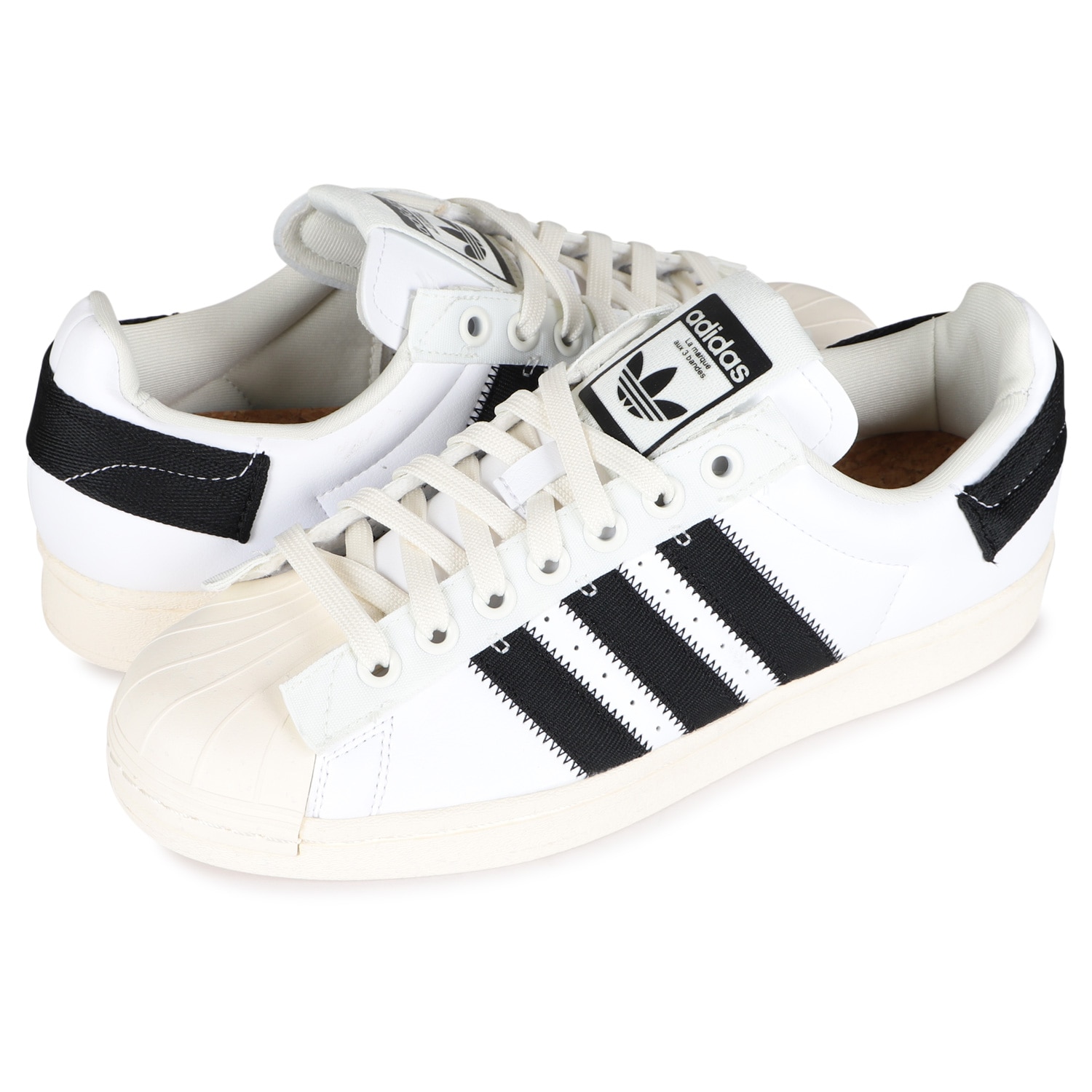 スーパースター パーレイ スニーカー メンズ コラボ ホワイト GV7615