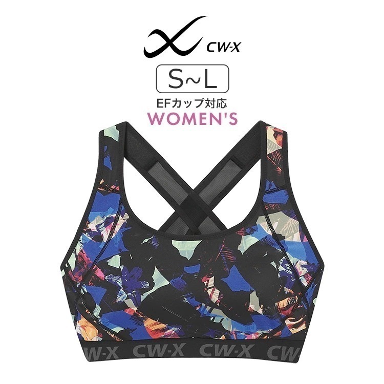 ワコール CW-X ユレにくい スポーツゆれケアブラ スポーツブラ S/M/L(EFカップ) HTY128
