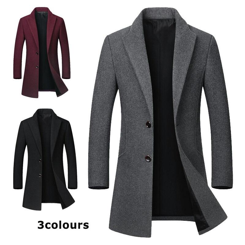 チェスターコート トレンチコート メンズコート スリム ビジネスコート ビジネス カジュアル ハーフコート 細身 秋 冬 紳士 アウター ピーコートウールコート 防寒 ロングコート Pコート