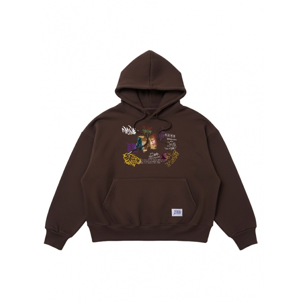 スティグマグランジパーカー BRN