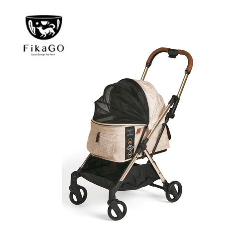 FikaGo FREE TO GO プレミアム エディション 超コンパクト＆自動収納機能付きペットカート