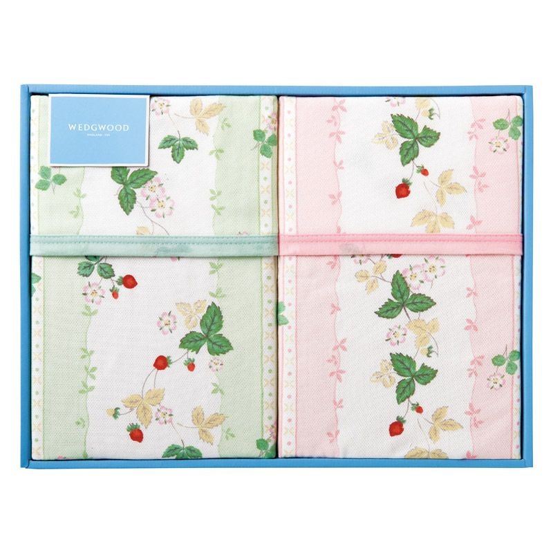 ワイルドストロベリー 綿毛布（毛羽部分）2P