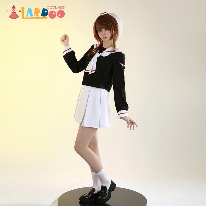 カードキャプターさくら 木之本桜-きのもと さくら 友枝小学校女子制服 冬服 コスチューム コスプレ衣装