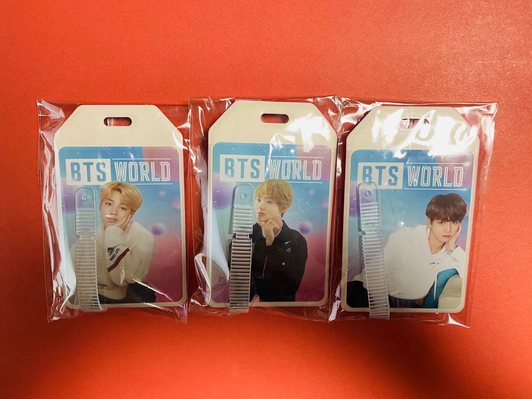 BTS WORLD OST サントラ　予約特典　ラゲッジタグ　トレカ　ランダム　ネームタグ