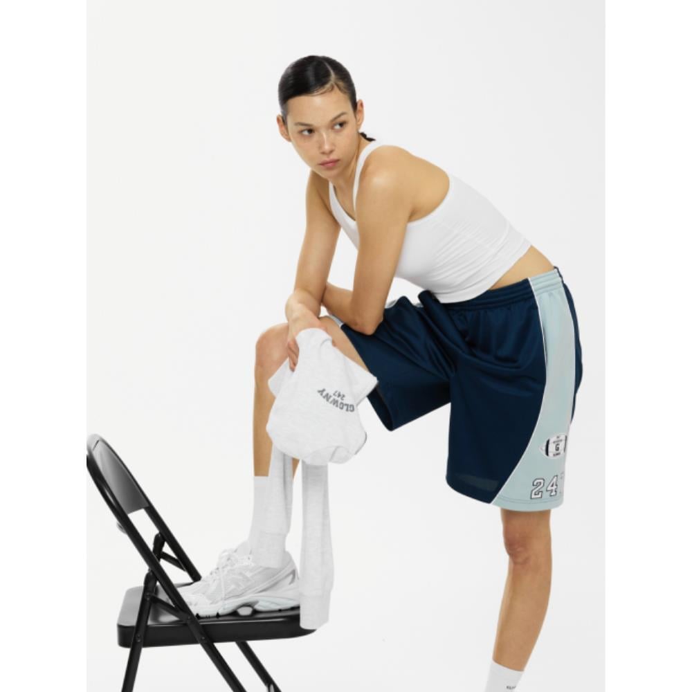 GLOWNY 247 FORCE JERSEY SHORTS NAVY GY25PSPT001