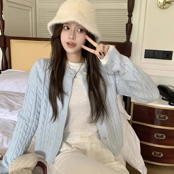 セータージャケット シュートニットカーディガン ジャケット デート カーディガン 長袖 かわいい 大人可愛い きれいめ シンプル カジュアル 大人 上品 おしゃれ お洒落 かっこいい レトロ 大人女子