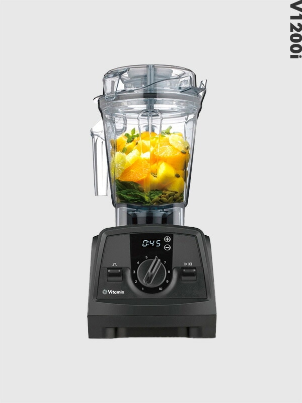 Vitamix バイタミックス V1200i ミキサー 氷も砕ける スムージー 洗いやすい ブレンダー ジューサー 高性能 ハイパワー スープ アイス ジェラート ジュース みじん切り 電動 高機能ブ