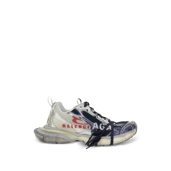 BALENCIAGA Men Sneakers 840090 W3XSG 9161 GREY BLUE