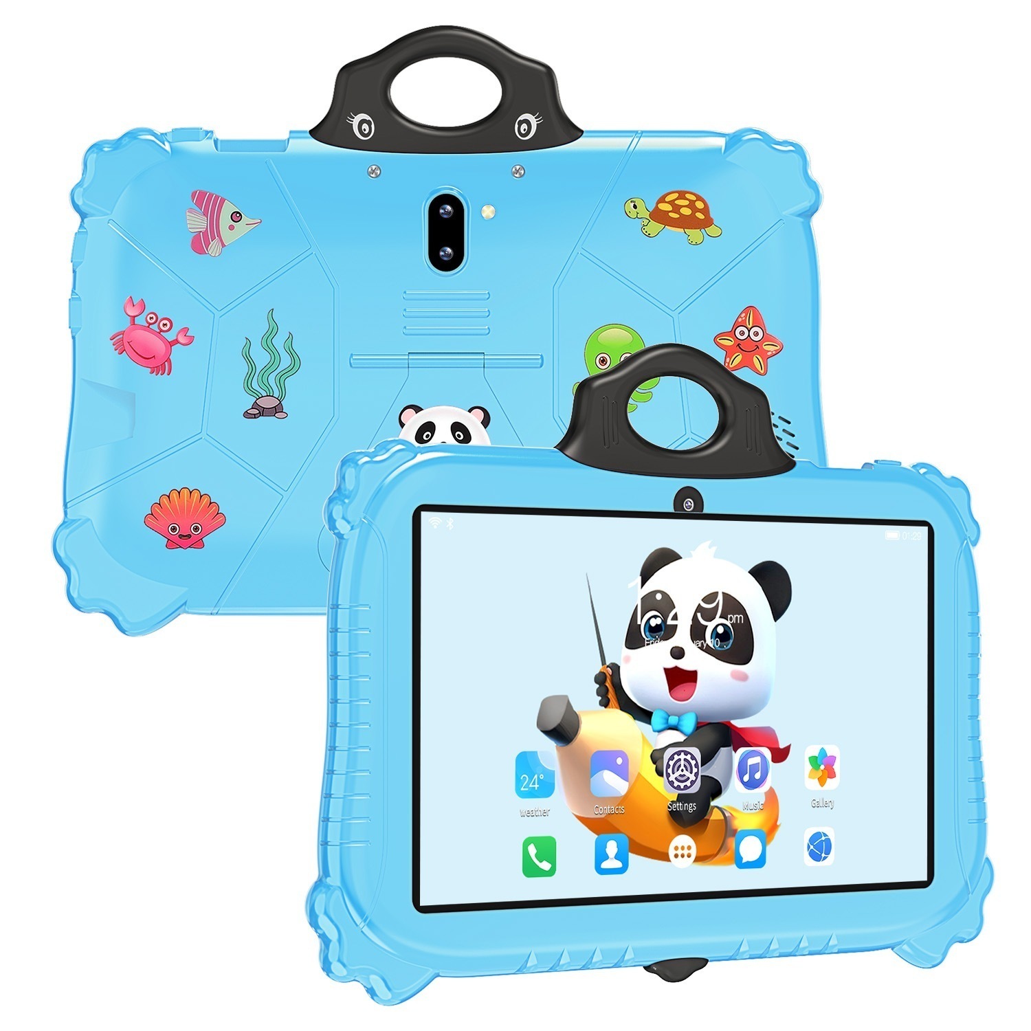 タブレットPC 子供用タブレット パンダ 7インチ android14 子供向け 知育ゲーム キッズ お子様 児童用 知育 プレゼント 学習 知識 誕生日 高性能 品質保証