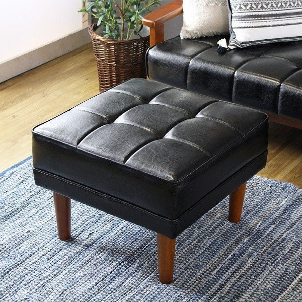 スツール オットマン カフェスタイル アンティーク調 レトロ リビング チェア 送料無料