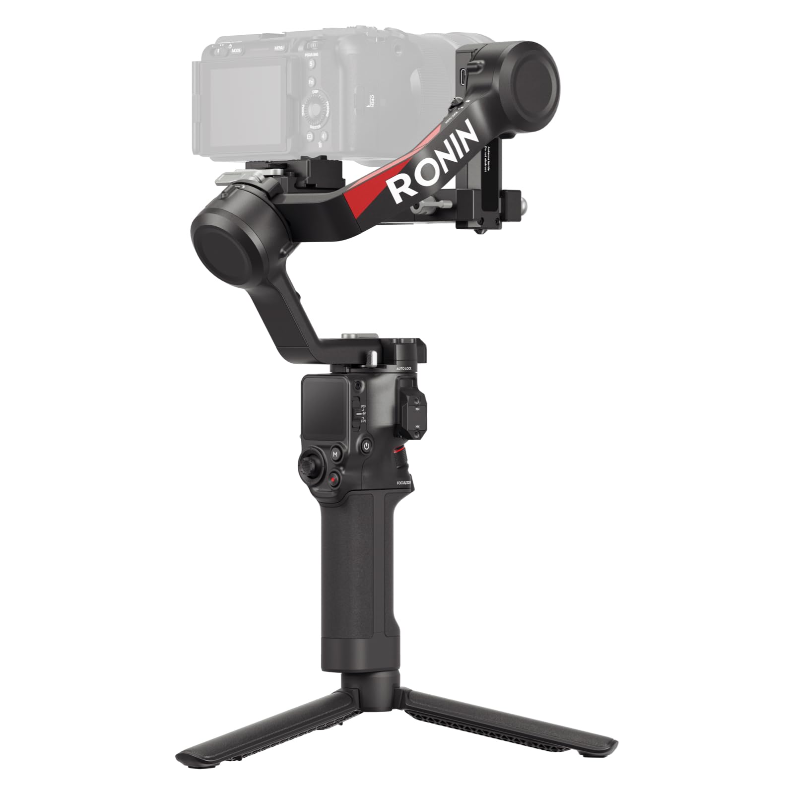 DJI RS 4 3軸スタビライザー DSLRおよびミラーレスカメラ向け Canon/Sony/Panasonic/Nikon/Fujifilm 第2世代縦向き撮影ネイティブ対応 2モード切替ジ